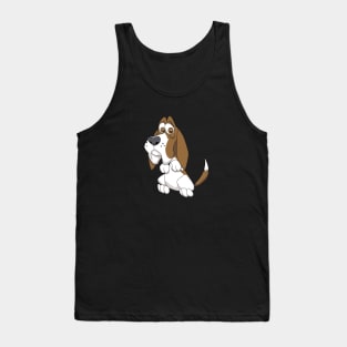 Basset Hound Tank Top